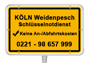 Schlüsselpeter Schlüsseldienst Köln Weidenpesch